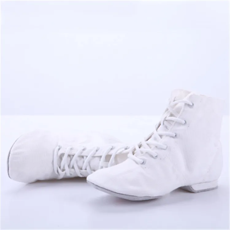 Iej01оптовая продажа, танцевальные кожаные джазовые туфли, холщовые красные джазовые туфли