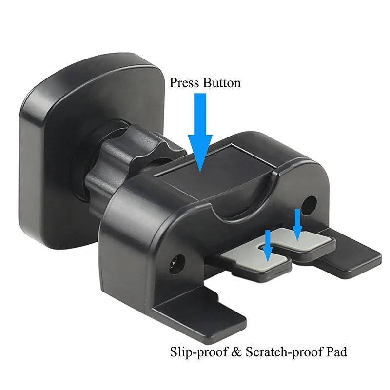 New arrival CD Slot Phone Holder 360 degree rotation air vent magnetic car holder CD magnetic CD slot phone holder