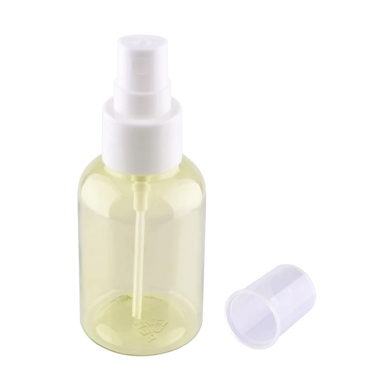 PET cosmetic plastic bottle 50ml travel bottle set mini spray bottle