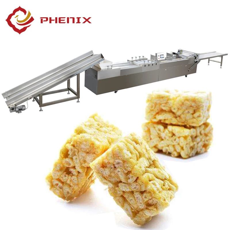 Commerical Automatic Cereal Protein Granola Bar Production Line Muesli Bar Making Machine Peanut Candy Machine