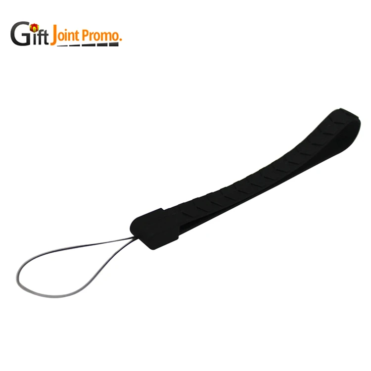 
Custom Logo Printed Colours Silicone Lanyard for Mobile Phone 