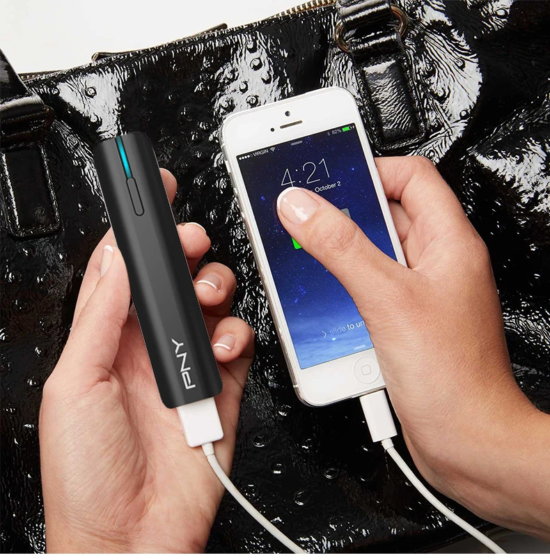 Portable Phone Charger Lipstick Power Bank 2200mAh Cylinder Tube Powerbank Power Supply