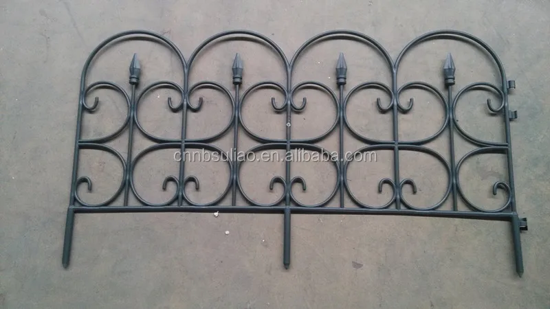 
plastic garden border fence 