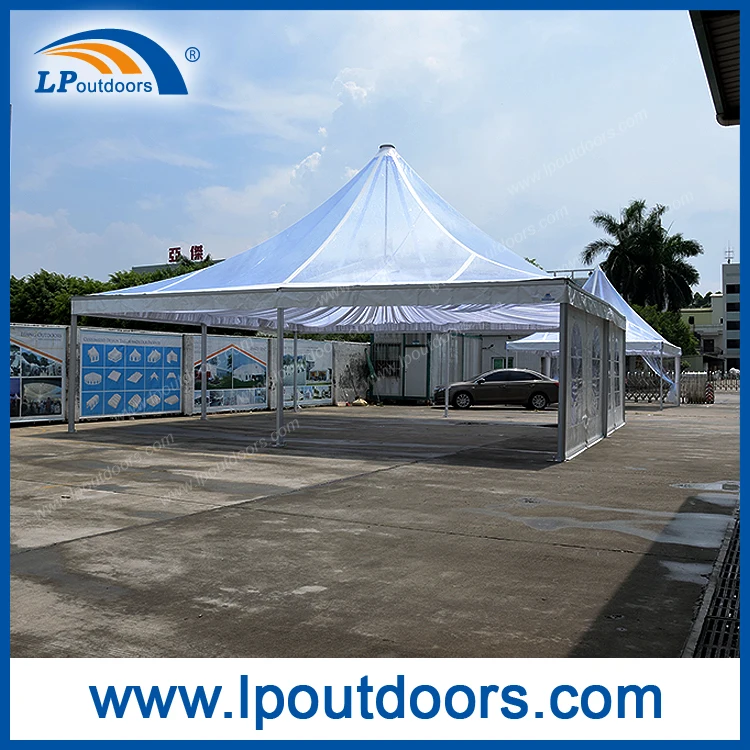 10x10m aluminum frame pagoda tent for outdoors wedding marquee
