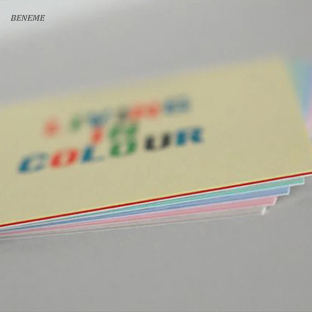 Luxurious Edge Painted Manila Art Paper Letterpress Book Accordion File Folder