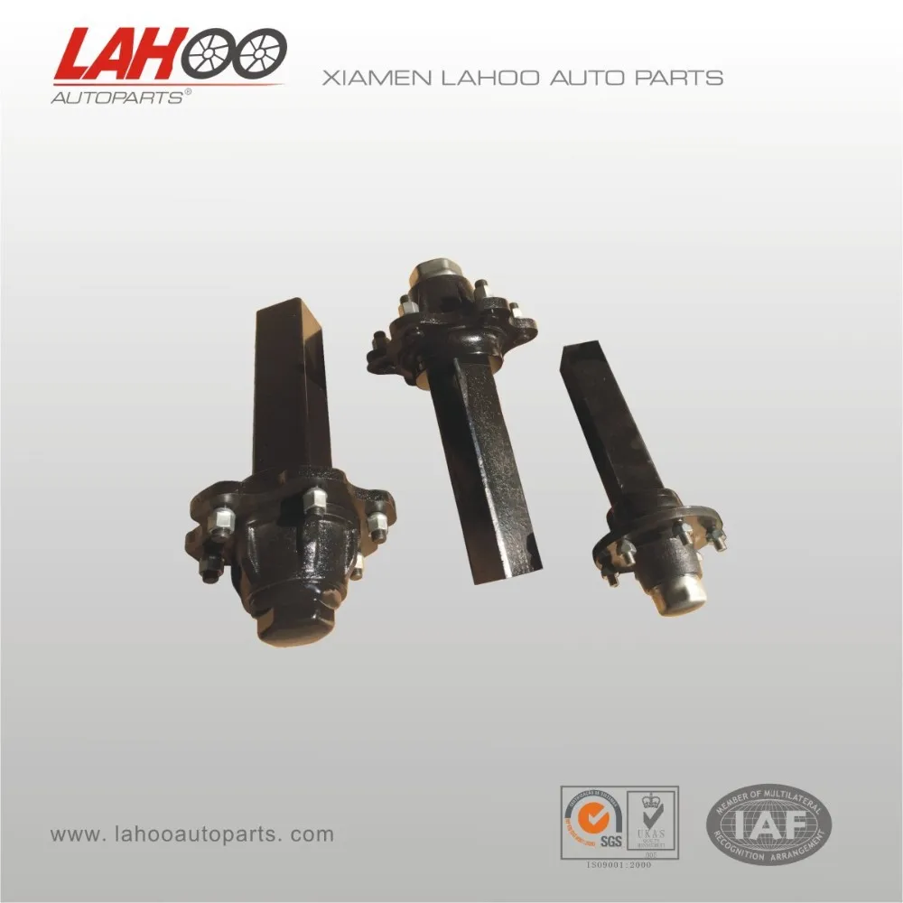 Agricultural stub axle bearing hub assembly