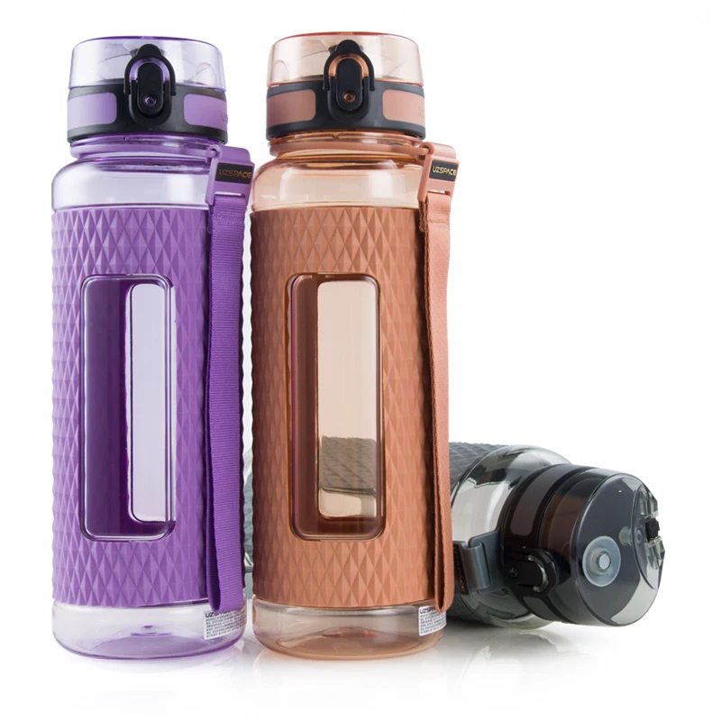 
One Click Open Eco-Friendly Tritan Sports Water Bottle 