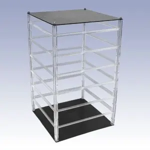 5 Shelf 1/24 Scale Top Fuel Acrylic Display Case Acrylic Model Car Display Case