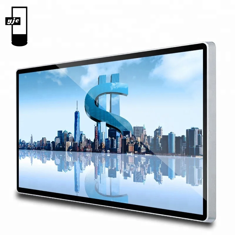 Многоразмерный настенный ЖК-дисплей с сенсорным экраном все в одном версия для ПК программным обеспечением дистанционного управления