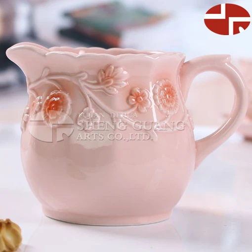 Handmade Unbreakable Unglazed Mug Of Milk Coffee Ceramic Tumbler Cups with Lid