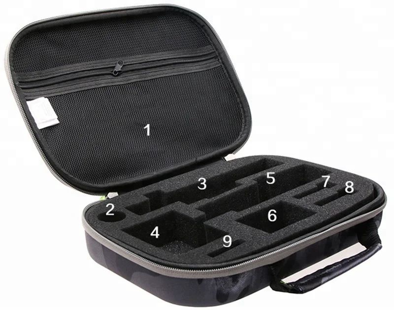 
Handbag Hidden Camera Storage Trolley Bag Waterproof Camouflage EVA Bag Outdoor 