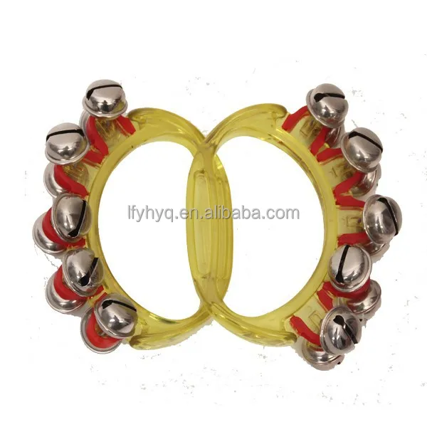 
hot selling Noise Maker colorful kids plastic hand clapper bells toys 