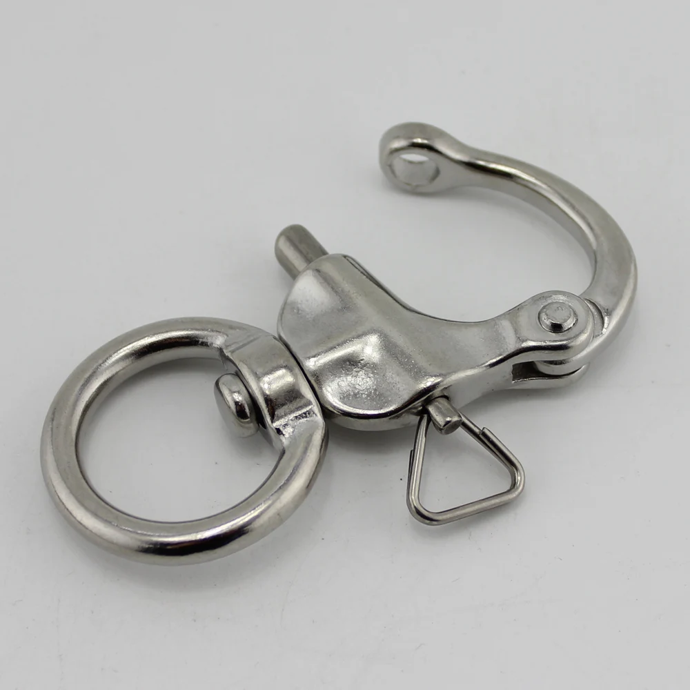 Нержавеющая Морская Лодка круглое кольцо быстроразъемные поворотные скобы