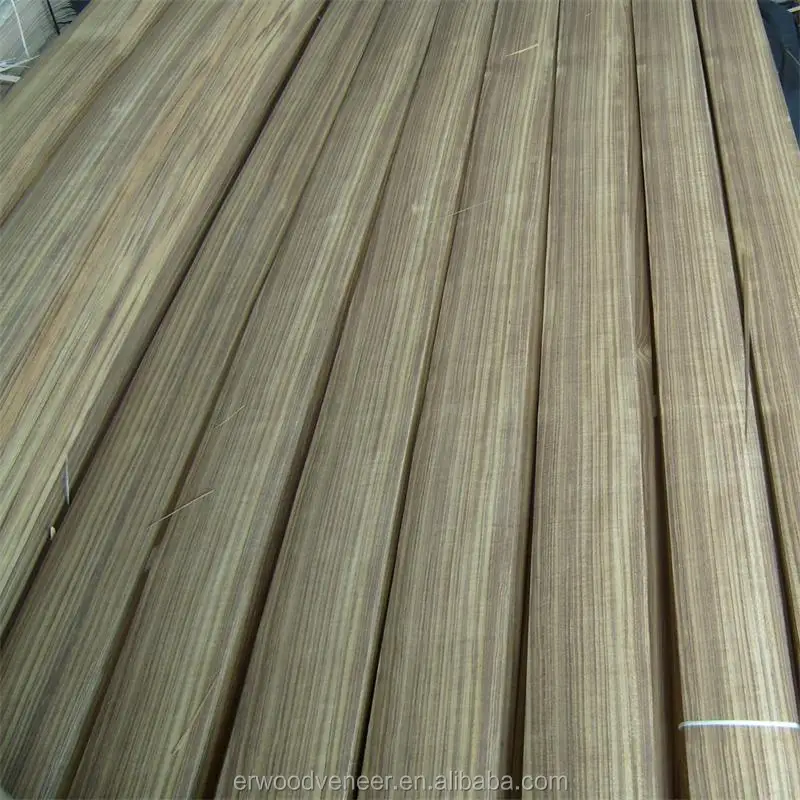 
Sliced Burma Teak Face Veneer for Furniture Decoration 