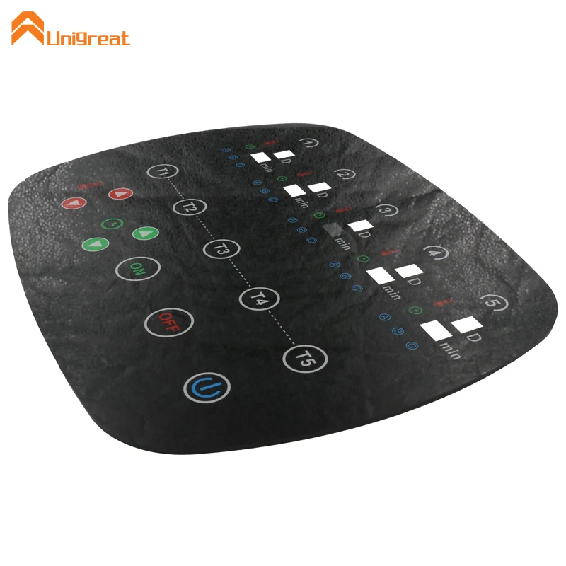 Multi touch button key LED LCD OLED display window PMMA acrylic capacitive touch panel switch pad plate board