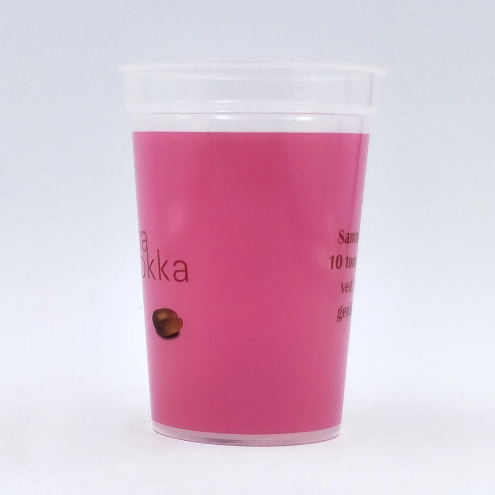 
16 20 22 32 oz custom size plastic personalized stadium cups 