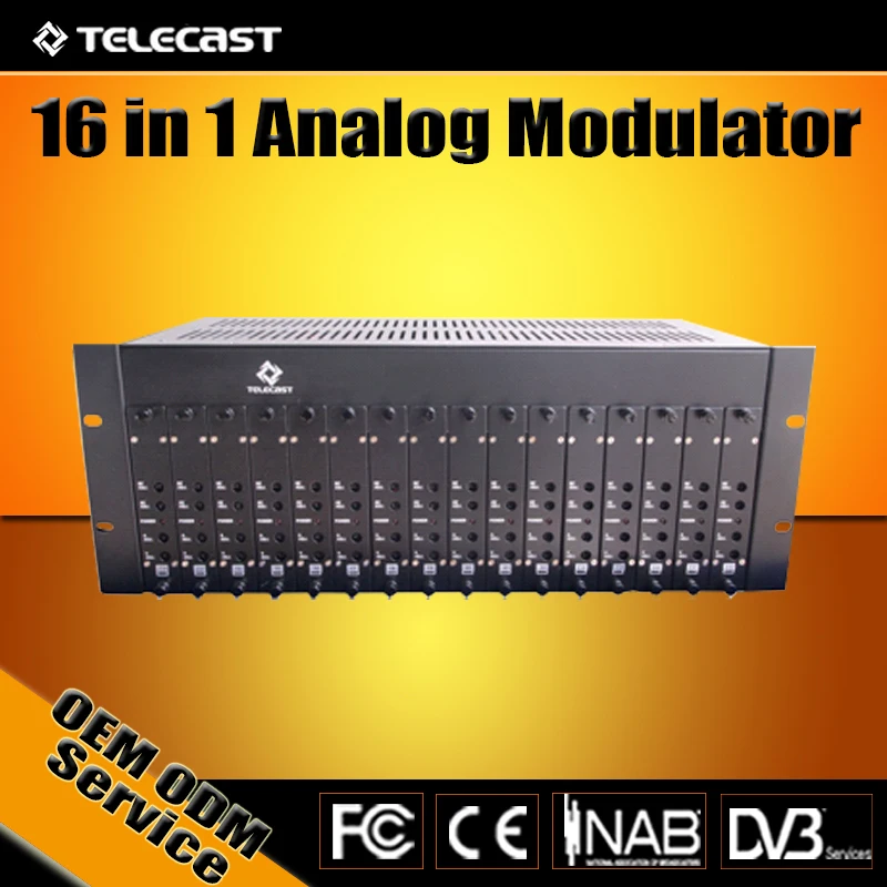 catv analog system fixed channel modulator