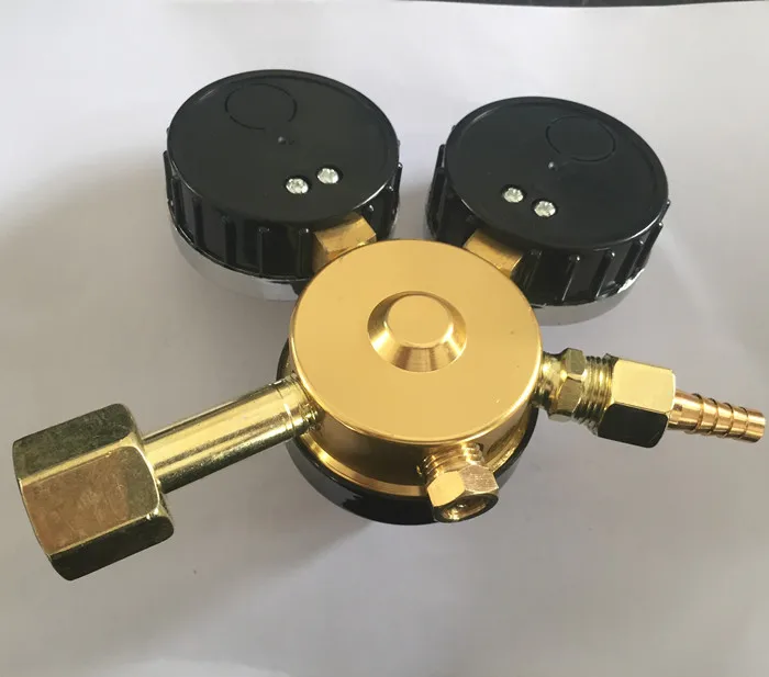 
Manufacturer Ningbo Zhejiang G5/8 thread Aluminium co2 regulator with cheap price 