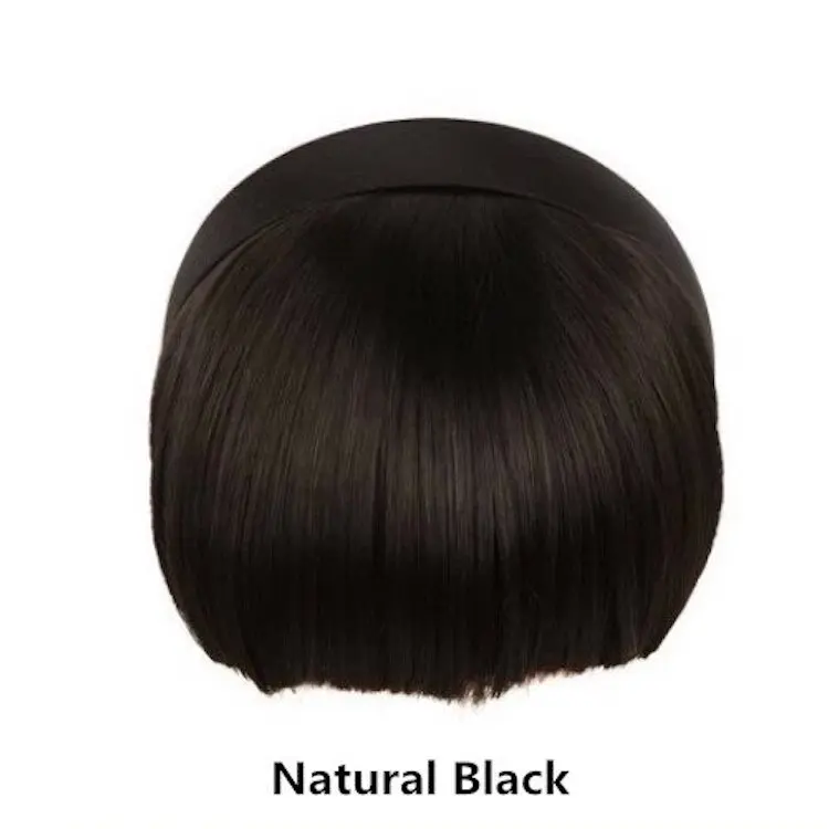 
Synthetic Headwearing hair front piece headband bangs 