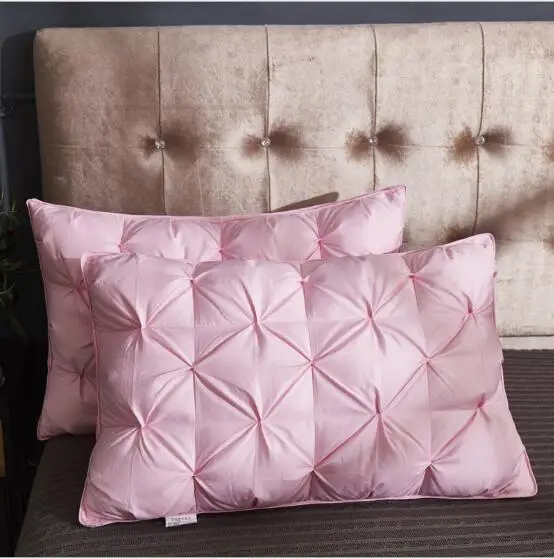 
China Manufacture High quality Wholesale hot goose feather pillow inserts,goose down pillow 