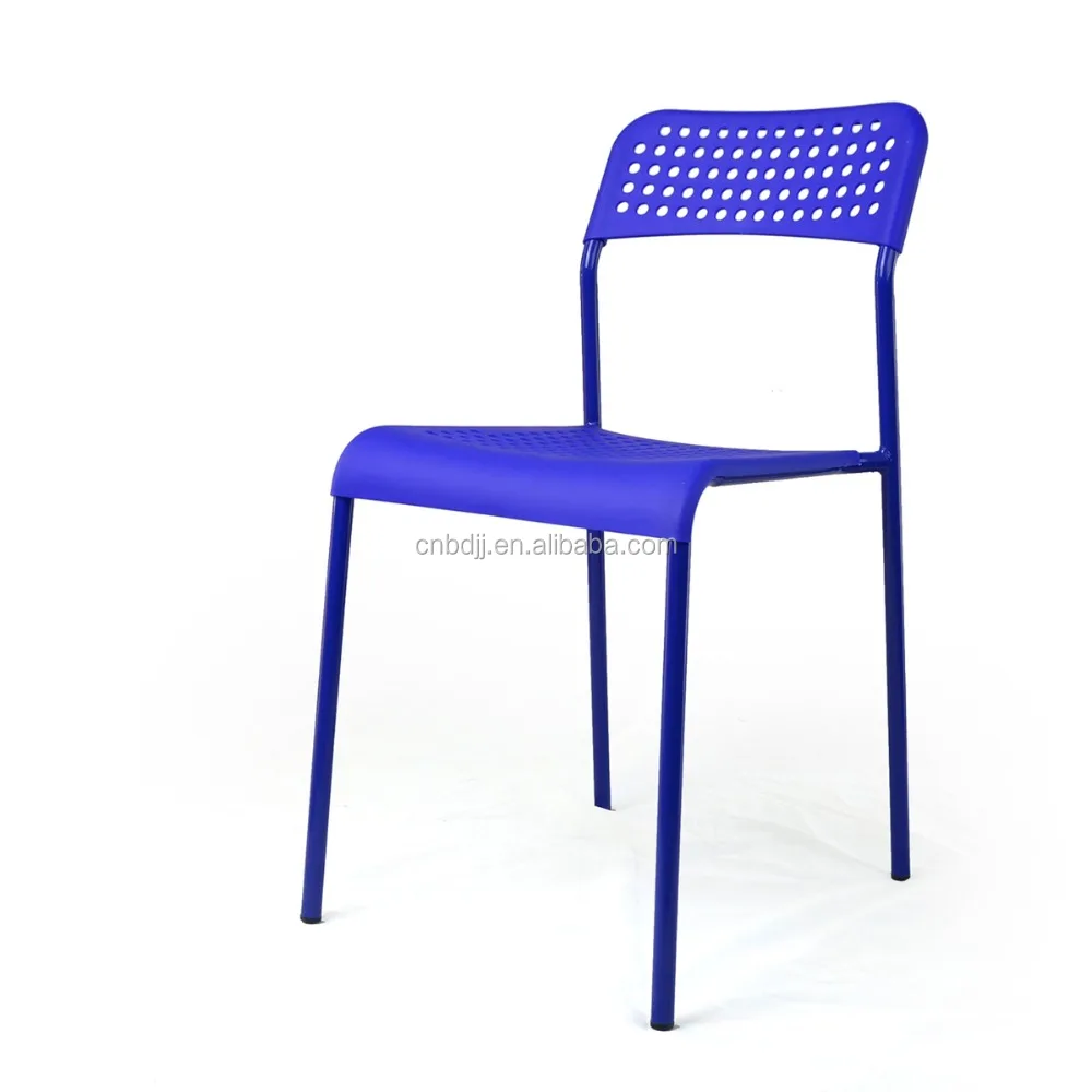  Оптовая продажа престиж цена пластиковый стул с порошковым покрытием ноги для столовой