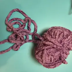 Цветная синель необычная трикотажная пряжа для шарфов и