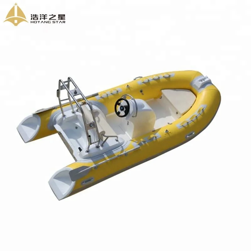 3.9m  6 people hypalon fiberglass inflatable boats fiberglass fishing inflatable rib rib boat with engine for sale