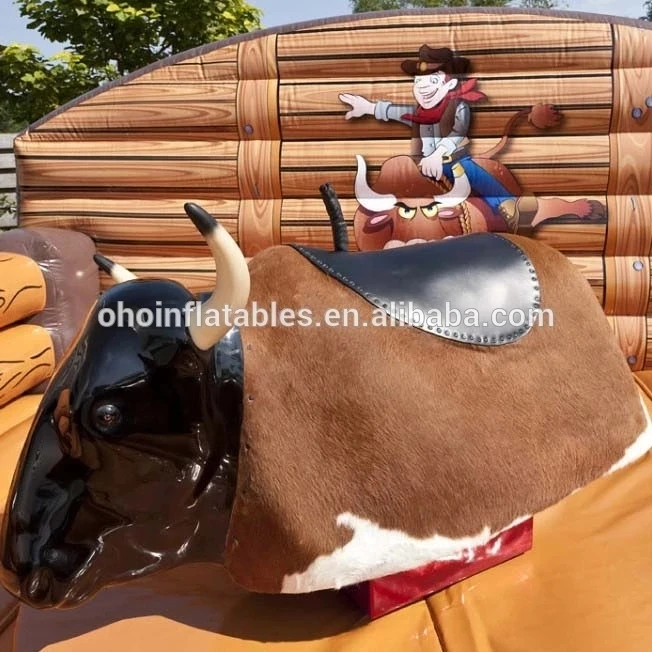  Guangzhou OHO надувные Вечерние игры механический Родео Булл для