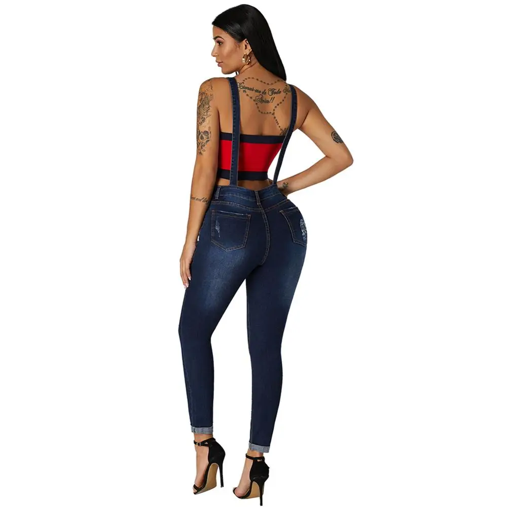 
Fashion American Wholesales Fit Overalls Long Jeans For Women 