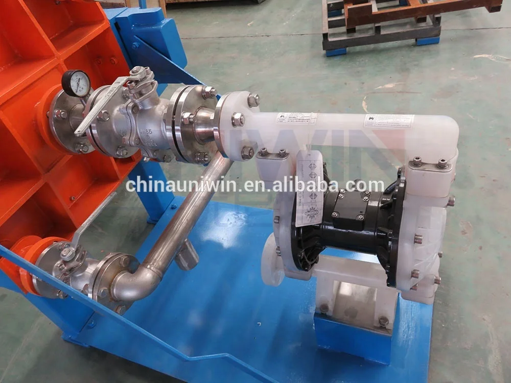 China Uniwin automatic membrane filter press for corn oil with driest oil cake