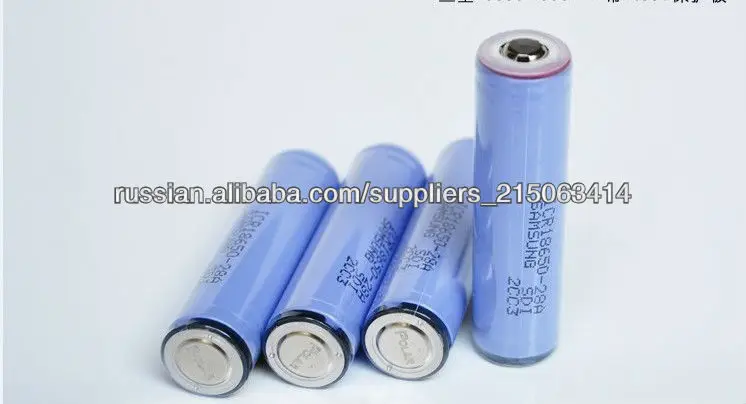 охраняемых 18650 для samsung 2800 мач icr18650-28a 3.7v с печатного