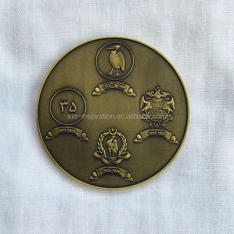Custom coin old euro coin bank jewelry