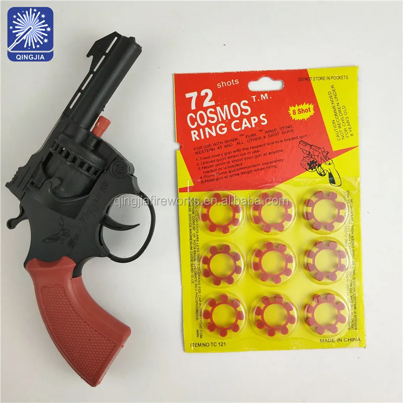 plastic ring safety kid toy flare gun