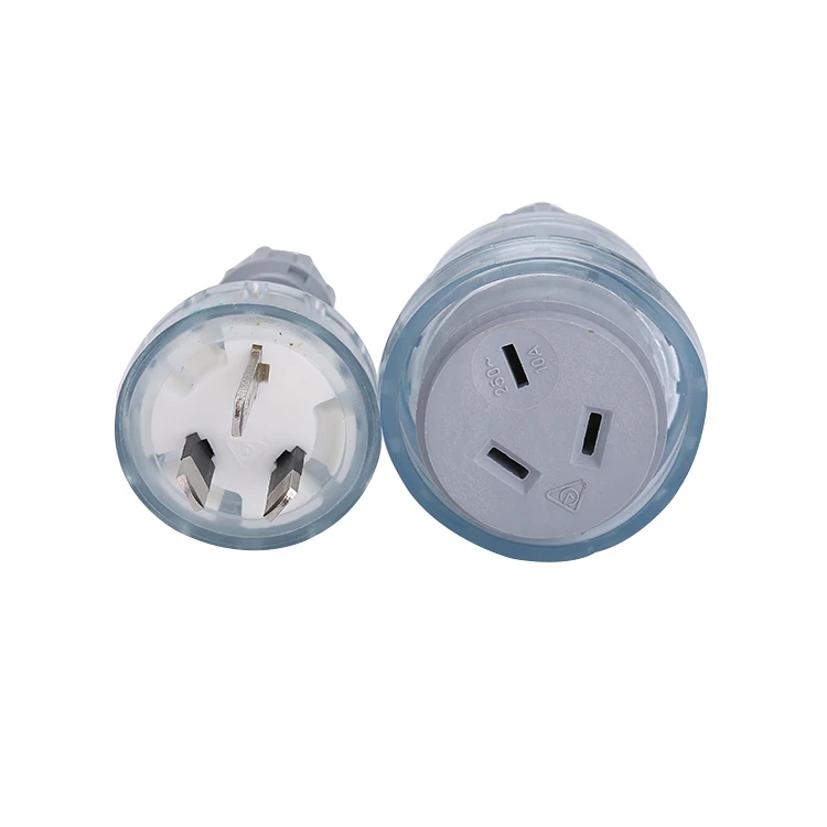 AU SAA 3pin Electrical plugs and sockets extension cord flat plug 10A/15A rating