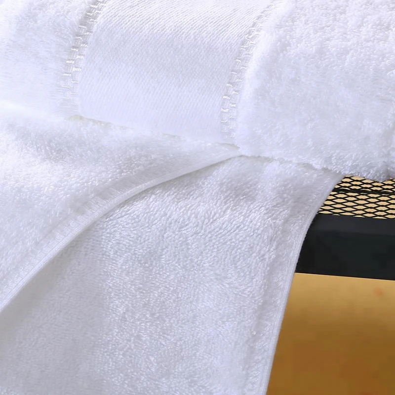 Luxury Plain White Egyptian Cotton Hand Towel 600gsm Home Hotel Bath Towel Set