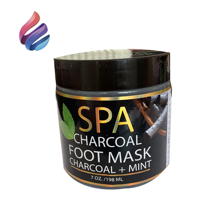 
200 ml Dead Sea Mud Mask in jar Charcoal Foot Mask face & body mask OEM 