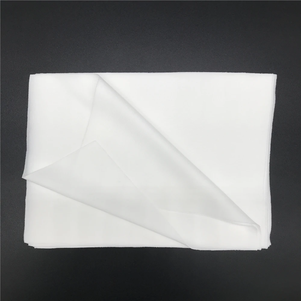 Polyester cloth cleanroom wiper