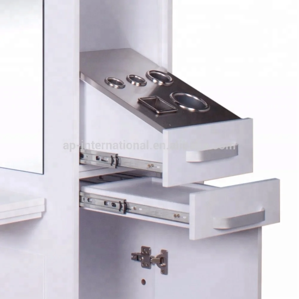 whole sale Beauty salon equipment SIENA DOUBLE SIDED SALON STATION Peluqueria supplier