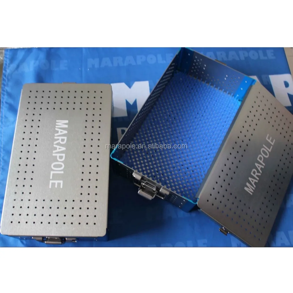 Spinal Pedicle Screw Box orthopedic surgical instruments sterilization box