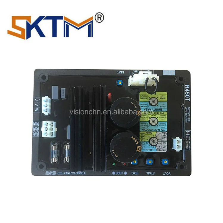 300kva судового дизельного двигателя части генератор avr схема R450T