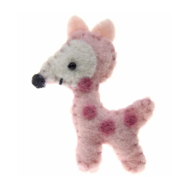 
Custom Quality Small Rabbit Soft wool Felt fabric Chucky Doll Animal toy gifts crafts handmade 