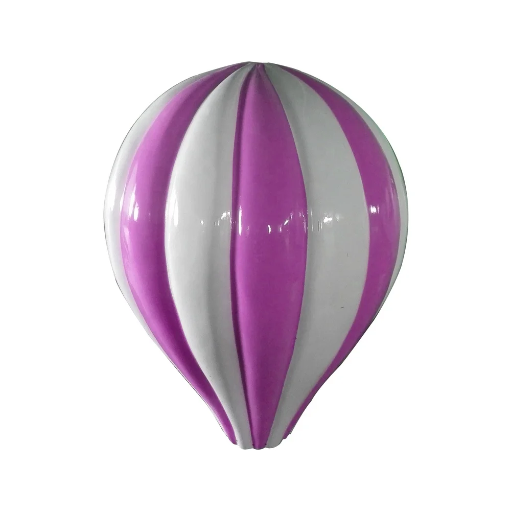 
Custom Decoration Visual Display Props Fiberglass Hot Air Balloon Decor 