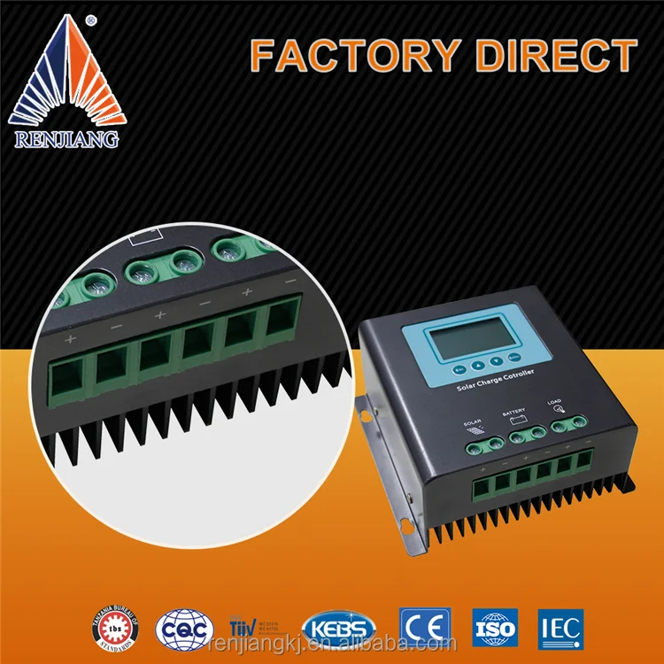 Mcu Control Solar Controller,Overdischarge Protection Solar Charge Controller 100A