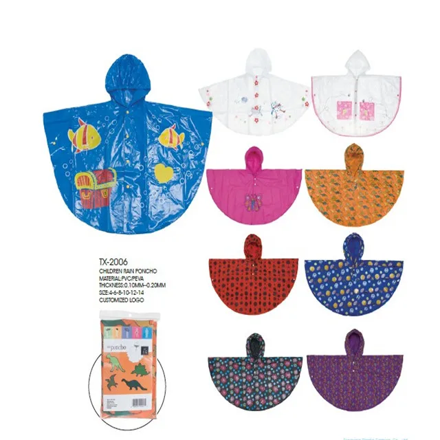 kids poncho_