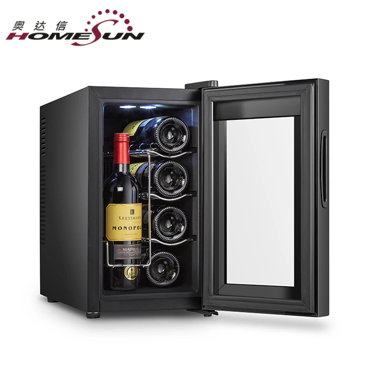 BCW-25A Mini Thermoelectric Wine Cellar, Thermoelectric Wine Cooler Cabinet