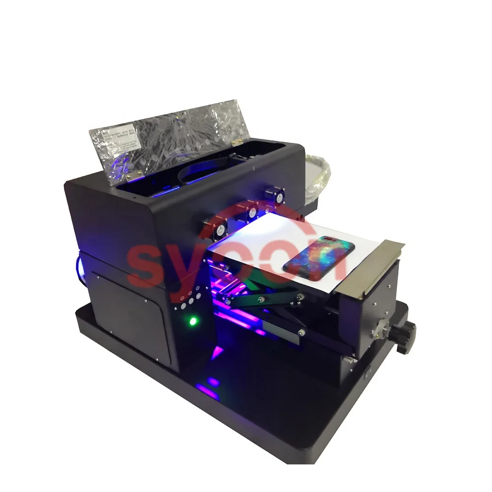 Black Phone Case UV Printer for DIY Phone Case Print