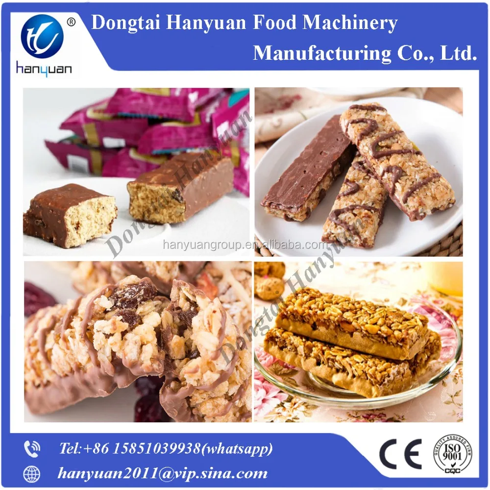 HY-68Automatic cereal bar cutting machine with chocolate