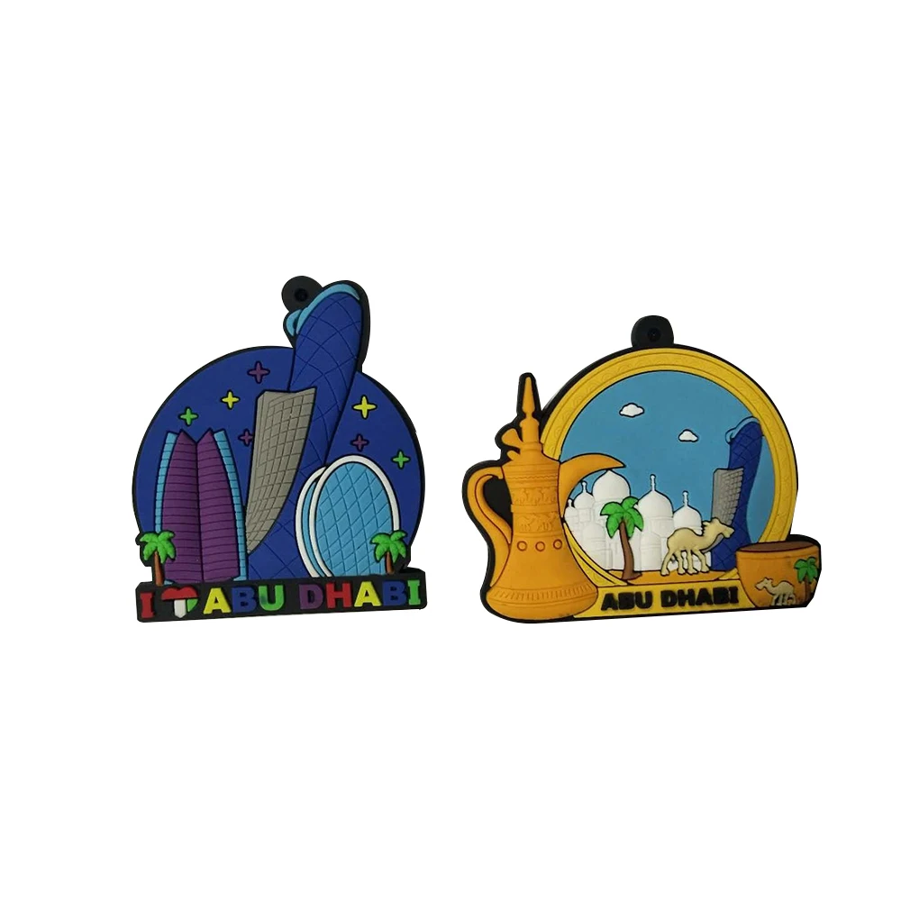 Preferential automatic 3D PVC fridge magnet making machine