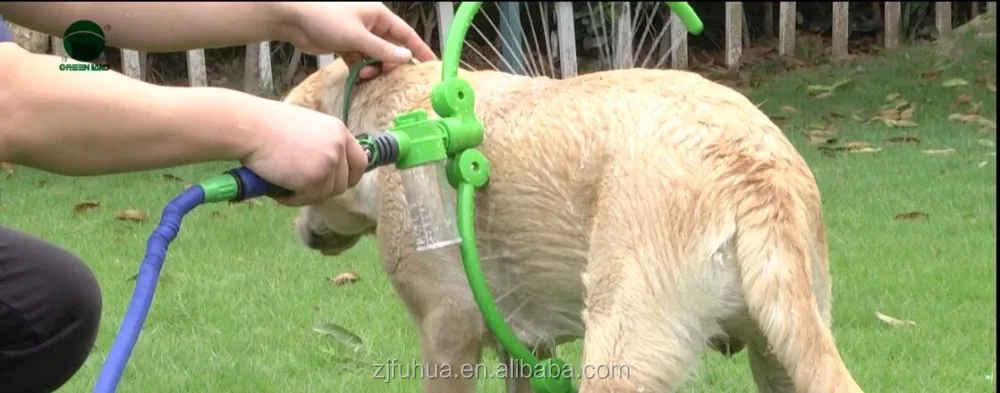 
360 plastic woof washer, dog washer, pet cleaning and grooming 