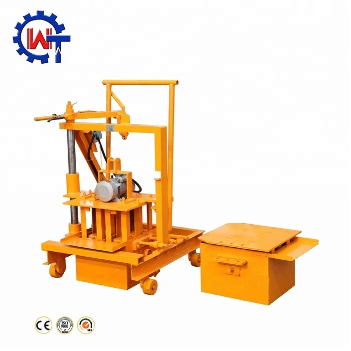 QT40-3A/QT40-3B/QT40-3C/QT40-3D по низкой цене станок для изготовления строительных блоков мини мобильная машина изготовляющая кирпичи
